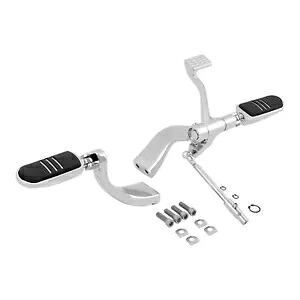 クロームミッドコントロールキットフットペグレバーハーレースポーツスター883 1200 14-22 21に適合 Chrome Mid Control Kit Foot Peg Lever Fit For Harley Sportster 883 1200 14-22 21 【並行輸入品】