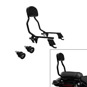 乗客用バックレスト シーシーバー & ドッキングキット ハーレー ナイトスター RH975 22-23 に適合 Passenger Backrest Sissy Bar & Docking Kit Fit For Harley Nightster RH975 22-23 【並行輸入品】
