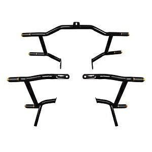 エンジンガードクラッシュバー&サドルバッグガードハーレーツーリングロードキング09-24に適合 Engine Guard Crash Bar & Saddlebag Guards Fit For Harley Touring Road King 09-24 【並行輸入品】