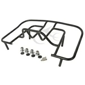 ツアーボックス トランク 荷物ラック ホンダ ゴールドウィング 1800 GL1800 2001-2017 ブラック Tour Box Trunk Luggage Rack Fit For Honda Goldwing 1800 GL1800 2001-2017 Black 【並行輸入品】