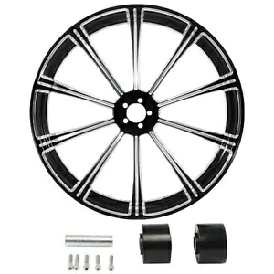 21 インチフロントホイールリムデュアルディスクハブハーレーツーリングロードグライド 2008-2024 に適合 21'' Front Wheel Rim Dual Disc Hub Fit For Harley Touring Road Glide 2008-2024 【並行輸入品】