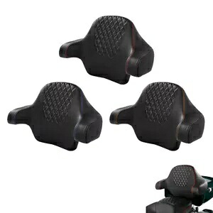 ブラック助手席背もたれパッドフィットハーレーロードグライド限定 FLTRK 2014-2023 Black Passenger Backrest Pad Fit For Harley Road Glide Limited FLTRK 2014-2023 【並行輸入品】