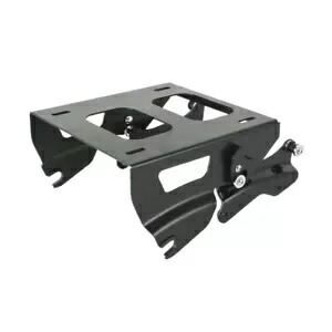 ソロマウントラックドッキングキット ハーレーツアーパックロードキンググライド 14-23 ブラックに適合 Solo Mount Rack Docking Kit Fit For Harley Tour Pak Road King Glide 14-23 Black 【並行輸入品】