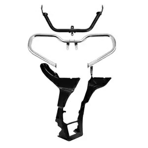 みじん切りエンジンガードマウントブラケットチンスポイラーハーレーロードグライド 17-24 に適合 Chopped Engine Guard Mount Bracket Chin Spoiler Fit For Harley Road Glide 17-24 【並行輸入品】