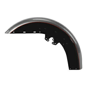フロントフェンダー ハーレーエレクトラトライグライド 14-24 23 ビレットシルバー/ビビッドブラックに適合 Front Fender Fit For Harley Electra Tri Glide 14-24 23 Billet Silver/Vivid Black 【並行輸入品】