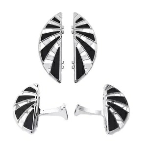 クローム ドライバー パッセンジャー フロアボード ハーレー ツーリング ストリート グライド 1993-2024 に適合 Chrome Driver Passenger Floorboard Fit For Harley Touring Street Glide 1993-2024 【並行輸入品】
