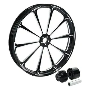 26 インチ CNC フロントホイールリムハブシングルディスクハーレーロードストリートグライド 08-24 に適合 26'' CNC Front Wheel Rim Hub Single Disc Fit For Harley Road Street Glide 08-24 【並行輸入品】