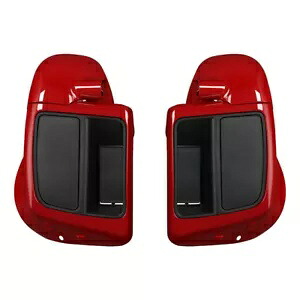 下部通気フェアリング ハーレーツーリングストリートグライド 2014-2023 ビリヤードレッドに適合 Lower Vented Fairing Fit For Harley Touring Street Glide 2014-2023 Billiard Red 【並行輸入品】