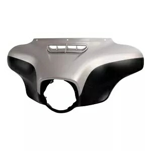 アウターフェアリング ハーレー FLHX FLHT FLHTK 14-23 シルバー フォーチュン/ブラック テンペストに適合 Outer Fairing Fit For Harley FLHX FLHT FLHTK 14-23 Silver Fortune/Black Tempest 【並行輸入品】