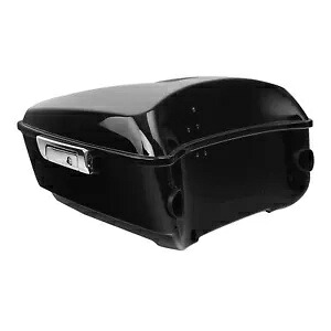 キングパック トランク ハーレー ツアーパック ツーリング ロードグライド 14-23 18 ビビッドブラックに適合 King Pack Trunk Fit For Harley Tour Pak Touring Road Glide 14-23 18 Vivid Black 【並行輸入品】
