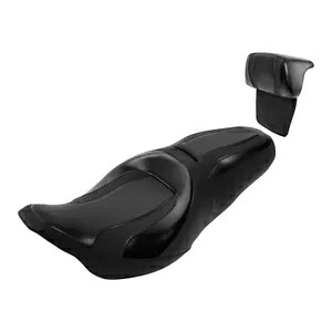 運転席助手席&背もたれハーレーロードストリートグライドFLHX 2014-2023に適合 Driver Passenger Seat & Backrest Fit For Harley Road Street Glide FLHX 2014-2023 【並行輸入品】