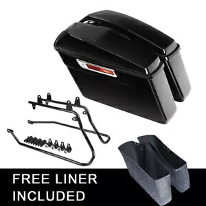 ハードサドルバッグスピーカー蓋変換ブラケットハーレーソフテイル 1984-2017 に適合 Hard Saddlebag Speaker Lids Conversion Brackets Fit For Harley Softail 1984-2017 【並行輸入品】 79,860円