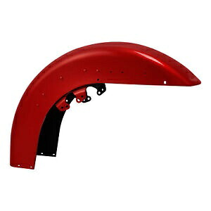 フロントフェンダー ハーレーツーリングエレクトラグライドウルトラリミテッド 14-24 ウィキッドレッドに適合 Front Fender Fit For Harley Touring Electra Glide Ultra Limited 14-24 Wicked Red 【並行輸入品】