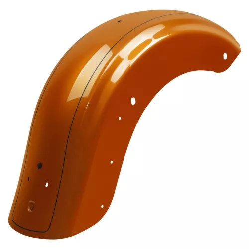 リアフェンダーハーレーツーリングロードグライドエレクトラグライド09-24アンバーウイスキーに適合 Rear Fender Fit For Harley Touring Road Glide Electra Glide 09-24 Amber Whiskey 【並行輸入品】