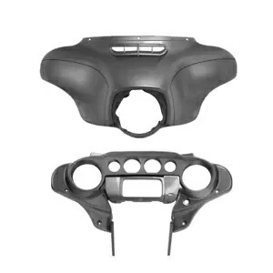 インナー&アウターフェアリング ハーレーエレクトラグライド 2014-2024 2023 チャコールパールに適合 Inner & Outer Fairing Fit For Harley Electra Glide 2014-2024 2023 Charcoal Pearl 【並行輸入品】