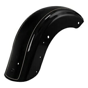 リアフェンダー ハーレーツーリングロードストリートグライド FLHX 2009-2023 ブラッククォーツに適合 Rear Fender Fit For Harley Touring Road Street Glide FLHX 2009-2023 Black Quartz 【並行輸入品】