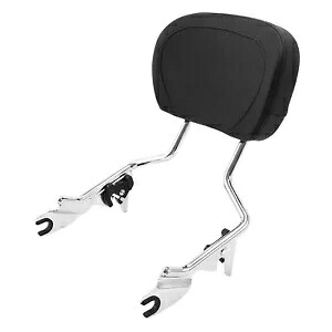 シーシーバー パッセンジャーバックレスト パッド付き ハーレーストリートグライド ロードキング 09-24用 Sissy Bar Passenger Backrest W/ Pad Fit For Harley Street Glide Road King 09-24 【並行輸入品】
