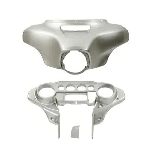 インナーアウターフェアリング ハーレーエレクトラグライド 2014-2023 15 16 シルバーフォーチュンに適合 Inner Outer Fairing Fit For Harley Electra Glide 2014-2023 15 16 Silver Fortune 【並行輸入品】