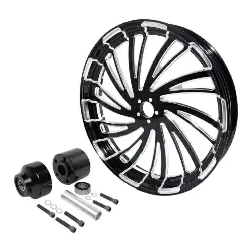 23 インチ フロント ホイール リム ハブ シングルディスク ハーレー エレクトラグライド 08-23 非 ABS に適合 23'' Front Wheel Rim Hub Single Disc Fit For Harley Electra Glide 08-23 non ABS 【並行輸入品】