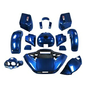 フェアリングボディワークキット ハーレーロードグライドスペシャル 15-23 16 17 スーペリアブルーに適合 Fairing Bodywork Kit Fit For Harley Road Glide Special 15-23 16 17 Superior Blue 【並行輸入品】
