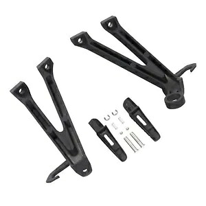 後部乗客フットペグフットレストブラケットスズキ GSXR600 GSXR750 11-23 に適合 Rear Passenger Foot Pegs Footrest Bracket Fit For Suzuki GSXR600 GSXR750 11-23 【並行輸入品】