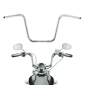 クローム 16 インチ ライズ APE ハンガー 1-1/4 インチ ハンドルバー ハーレースポーツスター XL カスタム用 Chrome 16\