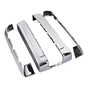 クローム照明バルブカバーホンダゴールドウィング GL1800 01-17 ヴァルキリー 14-15 に適合 Chrome Lighting Valve Covers Fit For Honda Gold Wing GL1800 01-17 Valkyrie 14-15 【並行輸入品】