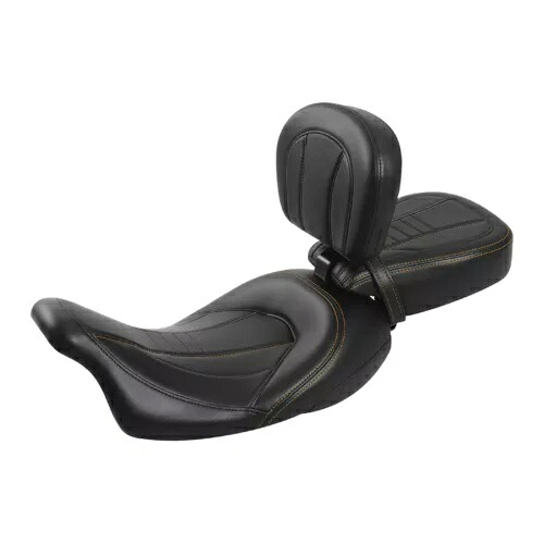 運転席助手席&ライダーバックレスト ハーレーツーリングロードキング 09-23 米国に適合 Driver Passenger Seat & Rider Backrest Fit For Harley Touring Road King 09-23 US 【並行輸入品】