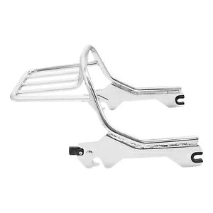 ツーアップ 荷物ラック ハーレーブレイクアウト FXBR ファットボーイ 114 FLFBS 18-23 クロームに適合 Two-Up Luggage Rack Fit For Harley Breakout FXBR Fat Boy 114 FLFBS 18-23 Chrome 【並行輸入品】