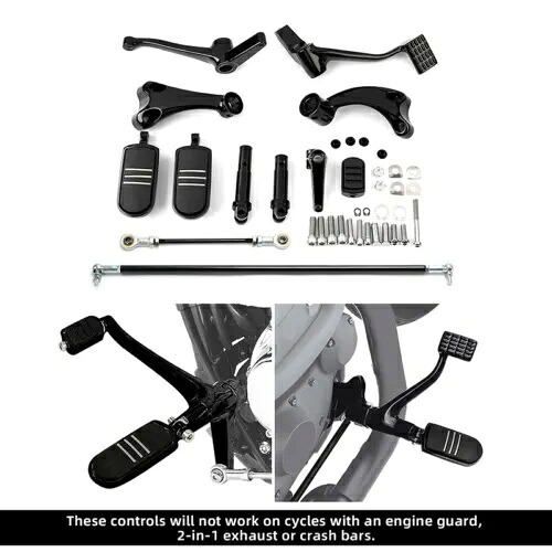 フォワードコントロールペグリンケージレバーハーレースポーツスターXL1200C 1200R XL883Nに適合 Forward Control Pegs Linkage Lever Fit For Harley Sportster XL1200C 1200R XL883N 【並行輸入品】
