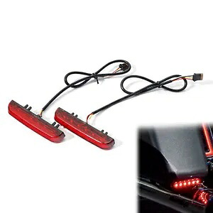 サドルバッグ LED ランブレーキターンライトランプハーレーツーリング 2014-2023 21 22 に適合 Saddlebags LED Run Brake Turn Light Lamp Fit For Harley Touring 2014-2023 21 22 【並行輸入品】