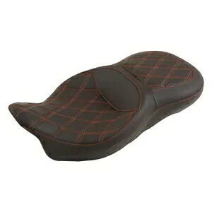 ドライバー ライダー パッセンジャー ピリオンシート ハーレー ツーリング エレクトラ グライド 09-2023 に適合 Driver Rider Passenger Pillion Seat Fit For Harley Touring Electra Glide 09-2023 【並行輸入品】
