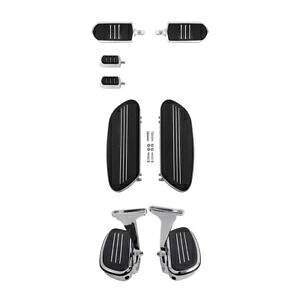 ライダーパッセンジャーフットボードシフターフットペグハーレーストリートグライド93-23に適合 Rider Passenger Footboards Shifter Foot Pegs Fit For Harley Street Glide 93-23 【並行輸入品】