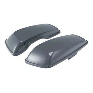 ハードサドルバッグ蓋はハーレーツーリングストリートロードグライド14-24ガンシップグレーに適合 Hard Saddlebag Lids Fit For Harley Touring Street Road Glide 14-24 Gunship Gray 【並行輸入品】 45,540円