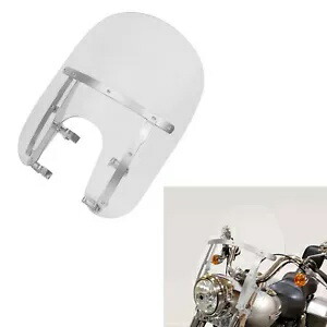 クリアフロントガラスフロントガラス 39 ミリメートルクランプハーレースポーツスター 883 1200 88-22 に適合 Clear Windscreen Windshield 39mm Clamps Fit For Harley Sportster 883 1200 88-22 【並行輸入品】 57,420円