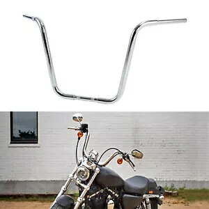 クローム エイプ ハンガーバー 1 1/4インチ 18インチ ライズ ハンドルバー ハーレー スポーツスター XL用 Chrome Ape Hanger Bar 1 1/4\