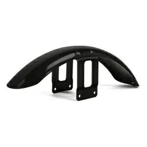 ビビッドブラックフロントフェンダーマッドガードカバーハーレースポーツスター883 XL883 1200用 Vivid Black Front Fender Mudguard Cover Fit For Harley Sportster 883 XL883 1200 【並行輸入品】