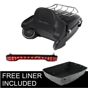 キングパック トランク ライトスピーカー付き ハーレーツアーパックロードキンググライド 14-23に適合 King Pack Trunk W/ Light Speakers Fit For Harley Tour Pak Road King Glide 14-23 【並行輸入品】 87,725円