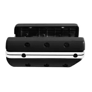 ブラッククロームシリンダーヘッドバルブカバーホンダゴールドウィングGL1800 1800 01-17に適合 Black Chrome Cylinder Head Valve Covers Fit For Honda Goldwing GL1800 1800 01-17 【並行輸入品】