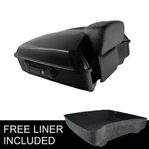 チョップドパックトランク バックレストパッド付き ハーレーツアーパック ストリートグライド 14-24 19に適合 Chopped Pack Trunk W/ Backrest Pad Fit For Harley Tour Pak Street Glide 14-24 19 【並行輸入品】 57,420円