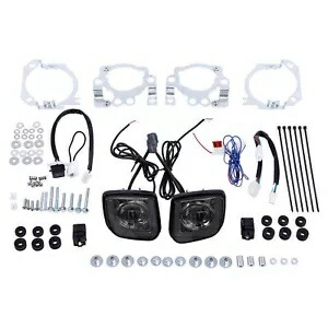 LED フォグランプドライビングライトスモークレンズホンダゴールドウィング GL1800 F6B 13-17 LED Fog Lights Driving Light Smoke Lens Fit For Honda GoldWing GL1800 F6B 13-17 【並行輸入品】