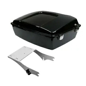 チョップドパック トランク + マウント ハーレー ツアーパック ツーリング FLHRS FLHRSI 97-08 07 に適合 Chopped Pack Trunk + Mount Fit For Harley Tour Pak Touring FLHRS FLHRSI 97-08 07 【並行輸入品】