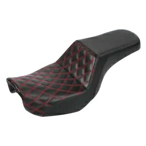 ブラック運転席助手席クッションハーレーダイナファットボブワイドグライド06-17に適合 Black Driver Passenger Seat Cushion Fit For Harley Dyna Fat Bob Wide Glide 06-17 【並行輸入品】