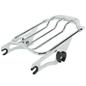 ツーアップ 荷物ラック ハーレー ツーリング ロードキング ストリート グライド 2009-2024 2023 に適合 Two-Up Luggage Rack Fit For Harley Touring Road King Street Glide 2009-2024 2023 【並行輸入品】