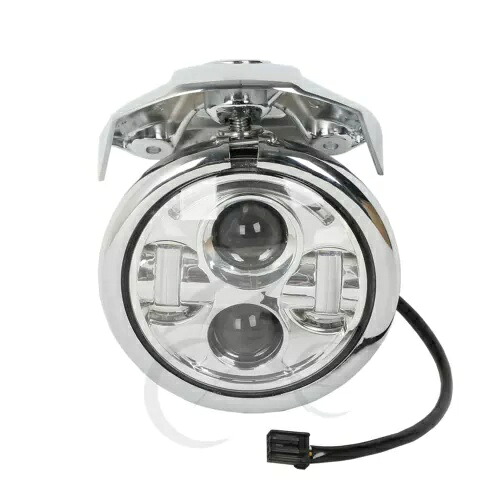 オートバイ 5 3/4 インチ LED ヘッドライト ブラケット付き ハーレースポーツスター XL 883 1200 に適合 Motorcycle 5 3/4” LED Headlight W/ Bracket Fit For Harley Sportster XL 883 1200 【並行輸入品】 42,240円