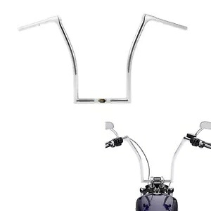 17インチ ライズ フューズド バー 1.25インチ ハンドルバー ハーレー ABS 対応ロード グライド 15-23 に適合 17\