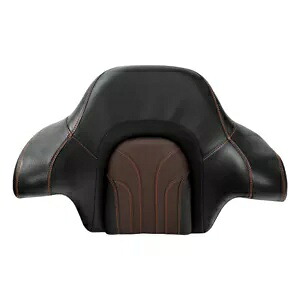 キング チョップド ラップアラウンド バックレスト ハーレー エレクトラ ストリート ロード グライド 14 アップに適合 King Chopped Wrap-around Backrest Fit For Harley Electra Street Road Glide 14-Up 【並行輸入品】