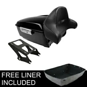 キングパック トランク バックレスト ツーアップ マウント ラック ハーレー ツアーパック ツーリング 14-23 用 King Pack Trunk Backrest Two Up Mount Rack Fit For Harley Tour Pak Touring 14-23 【並行輸入品】 64,735円