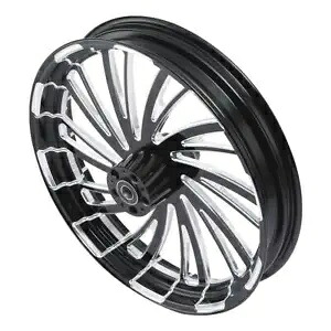 26 インチフロントホイールリムハブシングルディスクハーレーツーリングロードキング 2008-2023 に適合 26'' Front Wheel Rim Hub Single Disc Fit For Harley Touring Road King 2008-2023 【並行輸入品】