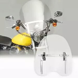 フロントガラスフロントガラスハーレーソフテイルダイナスポーツスター XL 883 XL 1200 に適合 Front Windscreen Windshield Fit For Harley Softail Dyna Sportster XL 883 XL 1200 【並行輸入品】